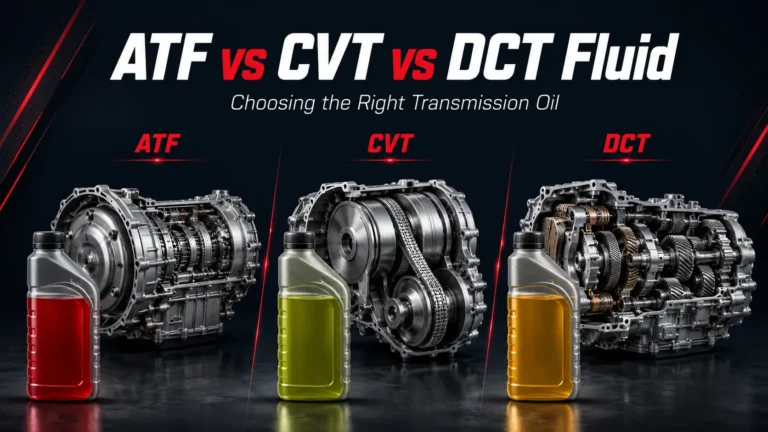 ATF vs CVT vs DCT Fluid: How to Choose the Right Transmission Oil?