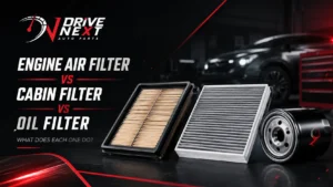 Engine Air Filter vs Cabin Filter vs Oil Filter